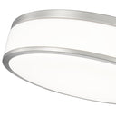 Z Lite Ballord 40W 1 Light 3" High Flush Mount 3