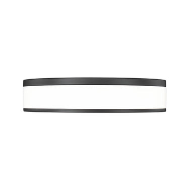 Z Lite Ballord 40W 1 Light 3" High Flush Mount 9