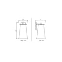 Z Lite Bar Harbor 1 Light 18" Outdoor Wall Light 7
