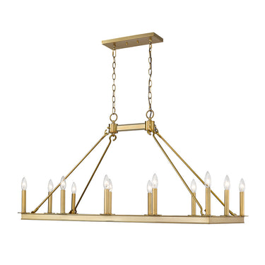 Z Lite Barclay 12 Light Linear Chandelier 10