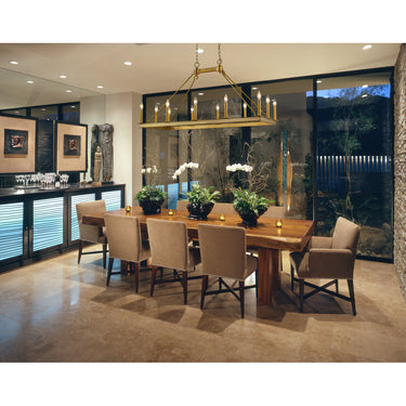 Z Lite Barclay 12 Light Linear Chandelier 13