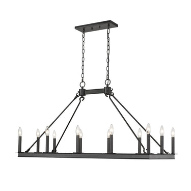 Z Lite Barclay 12 Light Linear Chandelier 2