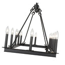 Z Lite Barclay 12 Light Linear Chandelier 3