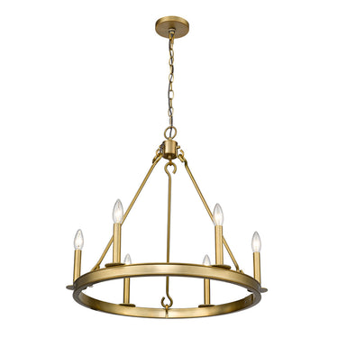 Z Lite Barclay 6 Light Chandelier 10