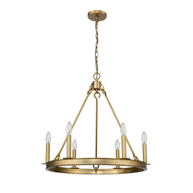 Z Lite Barclay 6 Light Chandelier 12