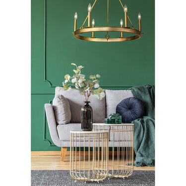 Z Lite Barclay 6 Light Chandelier 13