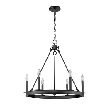 Z Lite Barclay 6 Light Chandelier 4