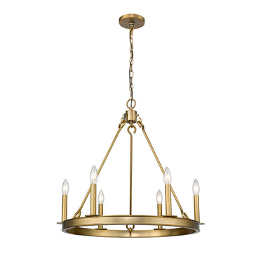 Z Lite Barclay 6 Light Chandelier 8