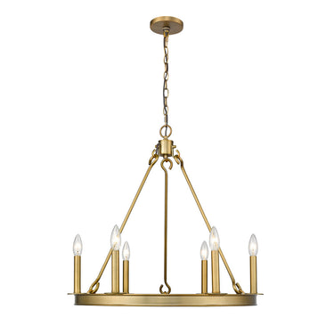 Z Lite Barclay 6 Light Chandelier 9
