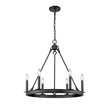 Z Lite Barclay 6 Light Chandelier 