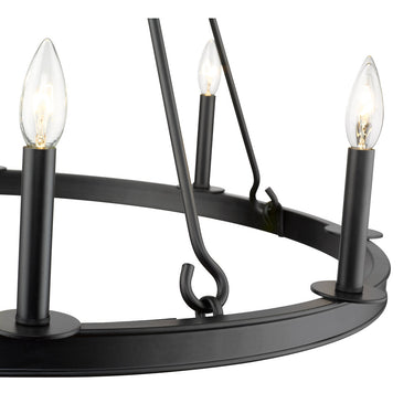 Z Lite Barclay 8 Light Chandelier 3