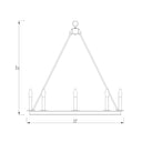 Z Lite Barclay 8 Light Chandelier 7