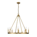 Z Lite Barclay 8 Light Chandelier 9