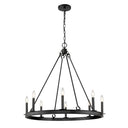Z Lite Barclay 8 Light Chandelier 