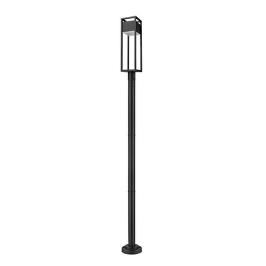 Z Lite Barwick 1 Light 100" High Outdoor Post Mounted Fixture 2