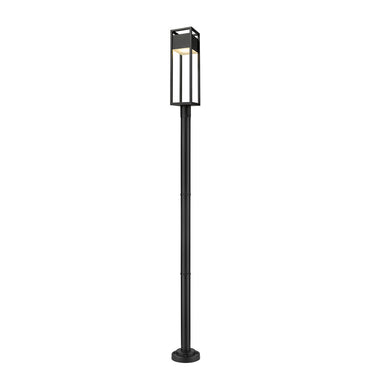 Z Lite Barwick 1 Light 100" High Outdoor Post Mounted Fixture 