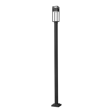Z Lite Barwick 1 Light 113" High Outdoor Post Mounted Fixture 2