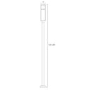 Z Lite Barwick 1 Light 119" High Outdoor Post Mounted Fixture 5