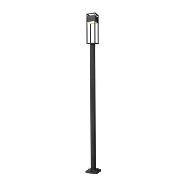 Z Lite Barwick 1 Light 119" High Outdoor Post Mounted Fixture 