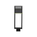 Z Lite Barwick 1 Light 19" High Outdoor Post Mount Fixture 1