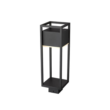 Z Lite Barwick 1 Light 19" High Outdoor Post Mount Fixture 2