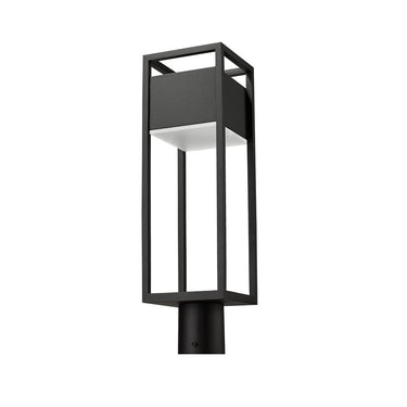 Z Lite Barwick 1 Light 21" High Outdoor Post Mount Fixture 4