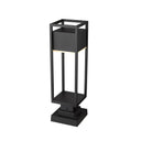 Z Lite Barwick 1 Light 22" High Outdoor Pier Mounted Fixture 2