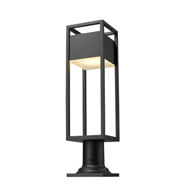 Z Lite Barwick 1 Light 23" High Outdoor Pier Mounted Fixture 2