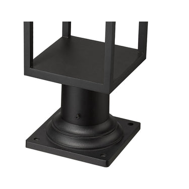 Z Lite Barwick 1 Light 23" High Outdoor Pier Mounted Fixture 3