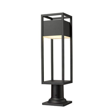Z Lite Barwick 1 Light 23" High Outdoor Pier Mounted Fixture 