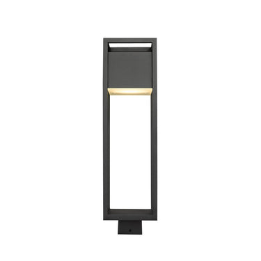 Z Lite Barwick 1 Light 25" High Outdoor Post Mount Fixture 1