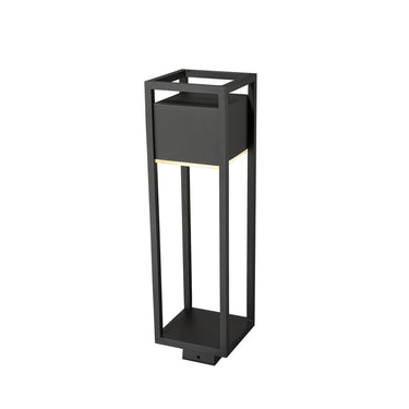 Z Lite Barwick 1 Light 25" High Outdoor Post Mount Fixture 2