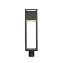 Z Lite Barwick 1 Light 27" High Outdoor Post Mount Fixture 1