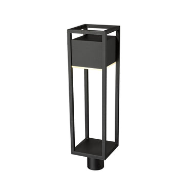 Z Lite Barwick 1 Light 27" High Outdoor Post Mount Fixture 2