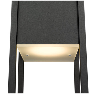 Z Lite Barwick 1 Light 27" High Outdoor Post Mount Fixture 3