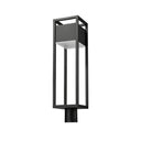 Z Lite Barwick 1 Light 27" High Outdoor Post Mount Fixture 4