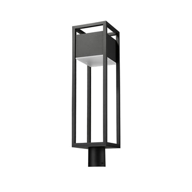 Z Lite Barwick 1 Light 27" High Outdoor Post Mount Fixture 4
