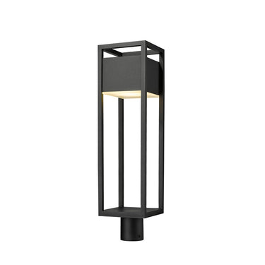 Z Lite Barwick 1 Light 27" High Outdoor Post Mount Fixture 