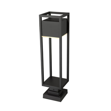 Z Lite Barwick 1 Light 28" High Outdoor Pier Mounted Fixture 2