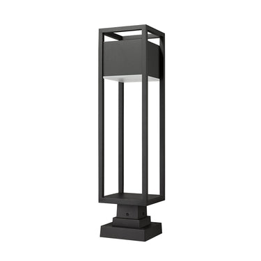 Z Lite Barwick 1 Light 28" High Outdoor Pier Mounted Fixture 4