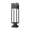Z Lite Barwick 1 Light 28" High Outdoor Pier Mounted Fixture 