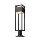 Z Lite Barwick 1 Light 29" High Outdoor Pier Mounted Fixture 2