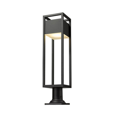 Z Lite Barwick 1 Light 29" High Outdoor Pier Mounted Fixture 2
