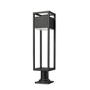 Z Lite Barwick 1 Light 29" High Outdoor Pier Mounted Fixture 4