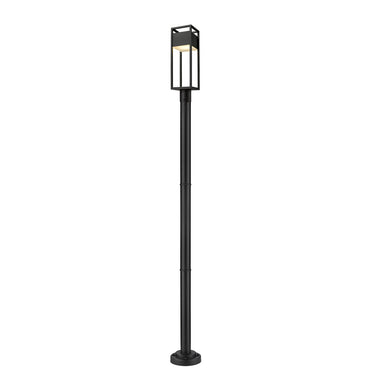 Z Lite Barwick 1 Light 95" High Outdoor Post Mounted Fixture 