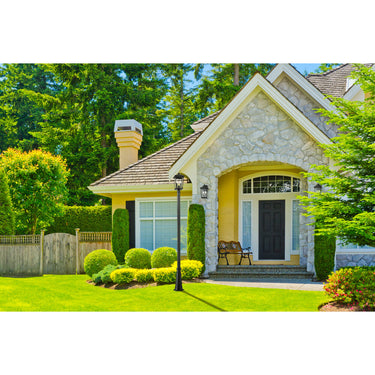 Z Lite Beacon 2 Light 103" Outdoor Post Mounted Fixture 1