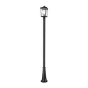 Z Lite Beacon 2 Light 103" Outdoor Post Mounted Fixture 