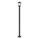 Z Lite Beacon 2 Light 104" Outdoor Post Mounted Fixture 2