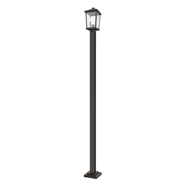 Z Lite Beacon 2 Light 104" Outdoor Post Mounted Fixture 2