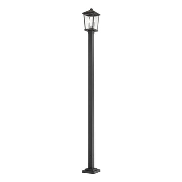 Z Lite Beacon 2 Light 104" Outdoor Post Mounted Fixture 